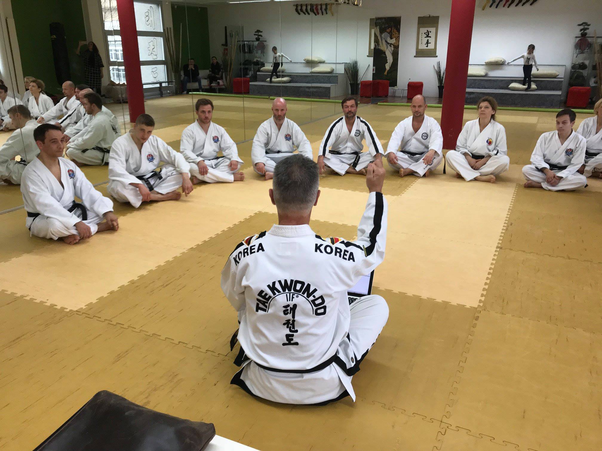 Master Sanders seminar to Traditional TaekwonDo ITF Official Head Quarters